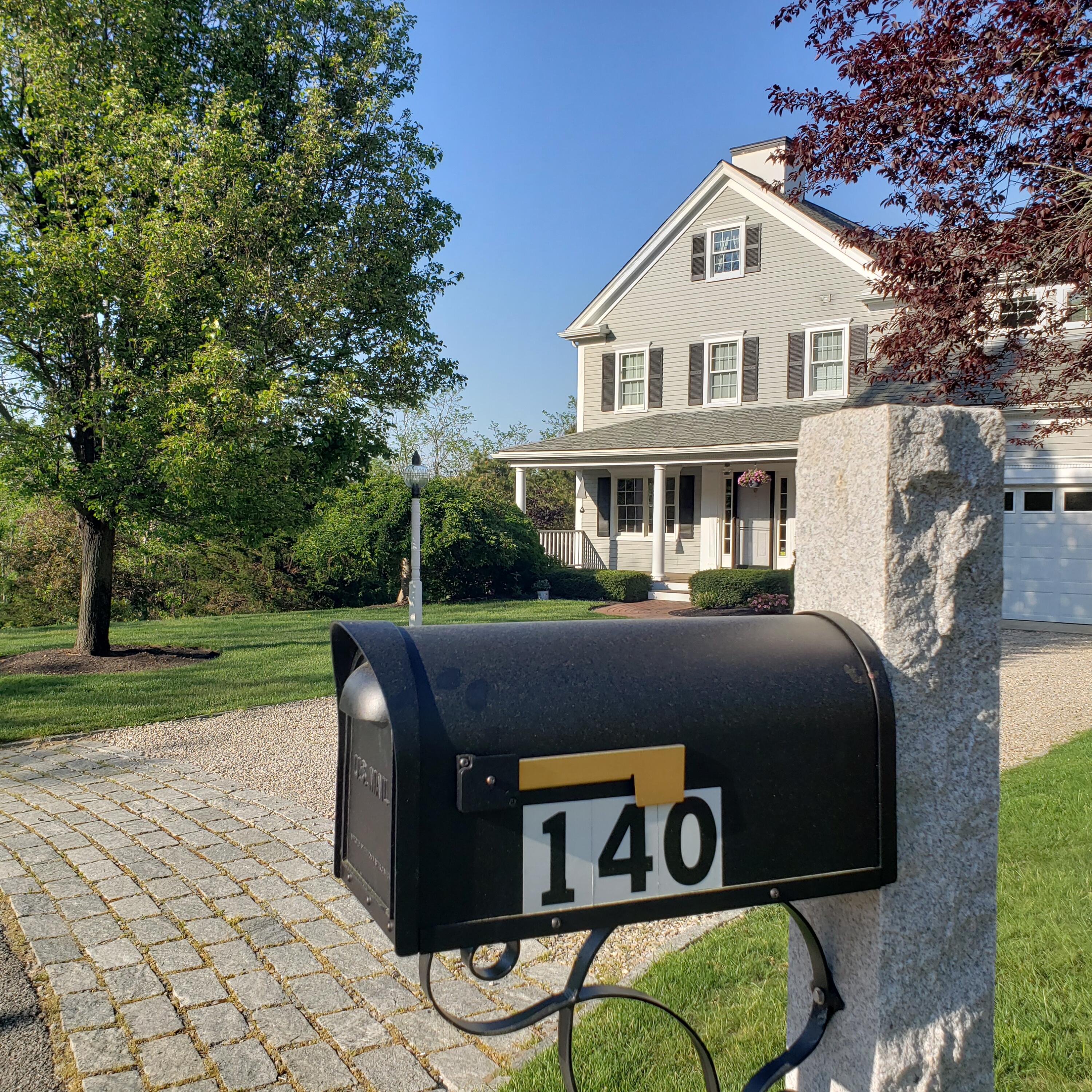 140 Great Marsh Road West Barnstable, MA 02668 - Photo 43 of 46 a front view of a house with garden