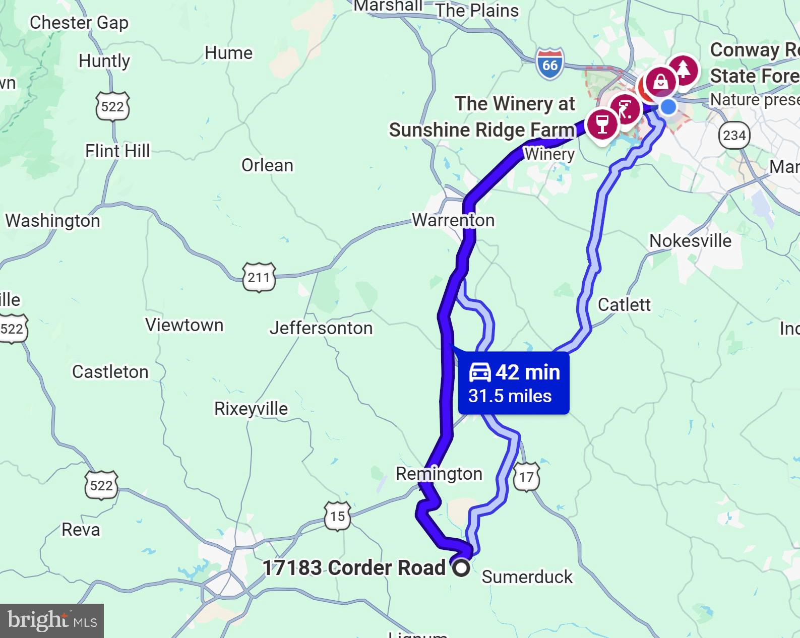 17183 Corder Road Elkwood, VA 22718 - Photo 40 of 75 42 Minutes to Gainesville & I-66