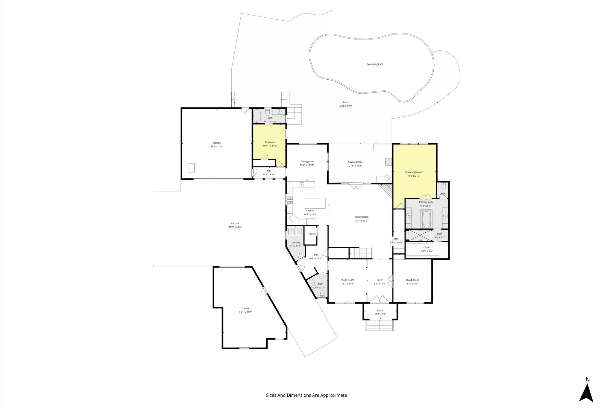 7676 Rockstone Lane Mobile, AL 36695 - Photo 46 of 47 View of room layout
