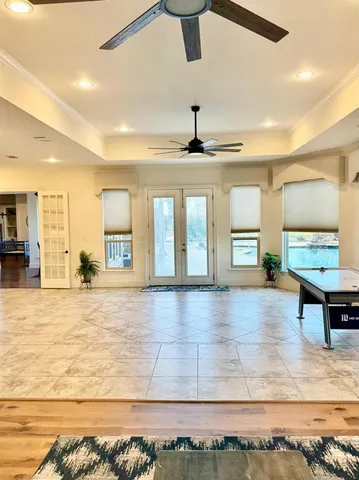 a view of an entryway of a house