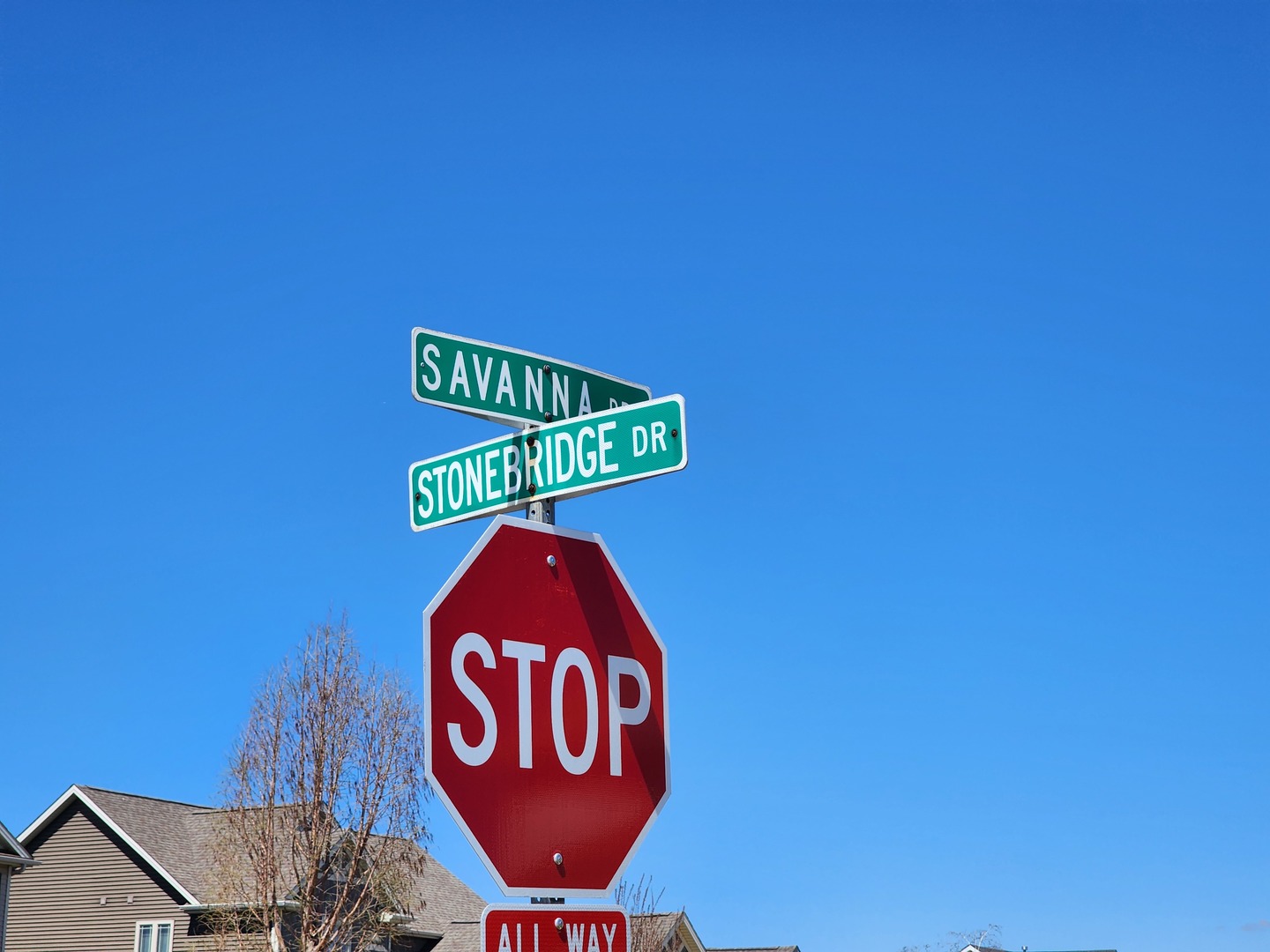 2008 Savanna Drive Champaign, IL 61822 - Photo 57 of 62 a close up of a street sign