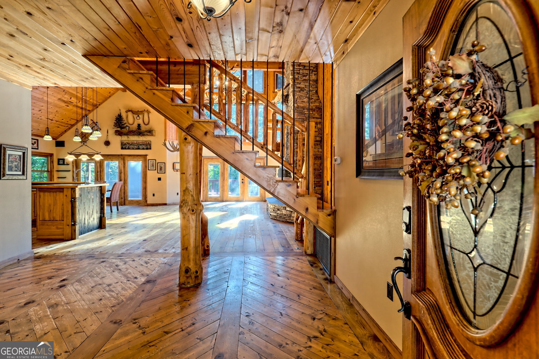 199 Camelia Lane Tiger, GA 30576 - Photo 11 of 100 a view of entryway with wooden floor