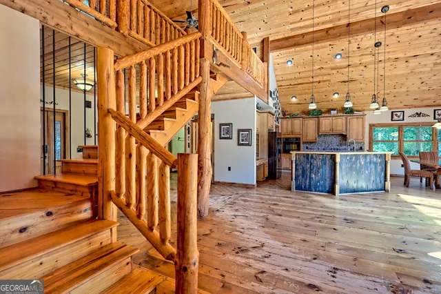 a view of a backyard with a tub