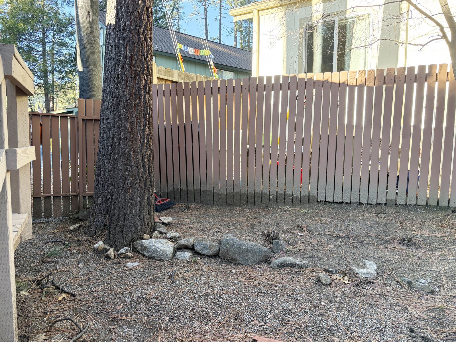 25955 Highway 243, Unit 25 Idyllwild, CA 92549 - Photo 12 of 38 a backyard of a house