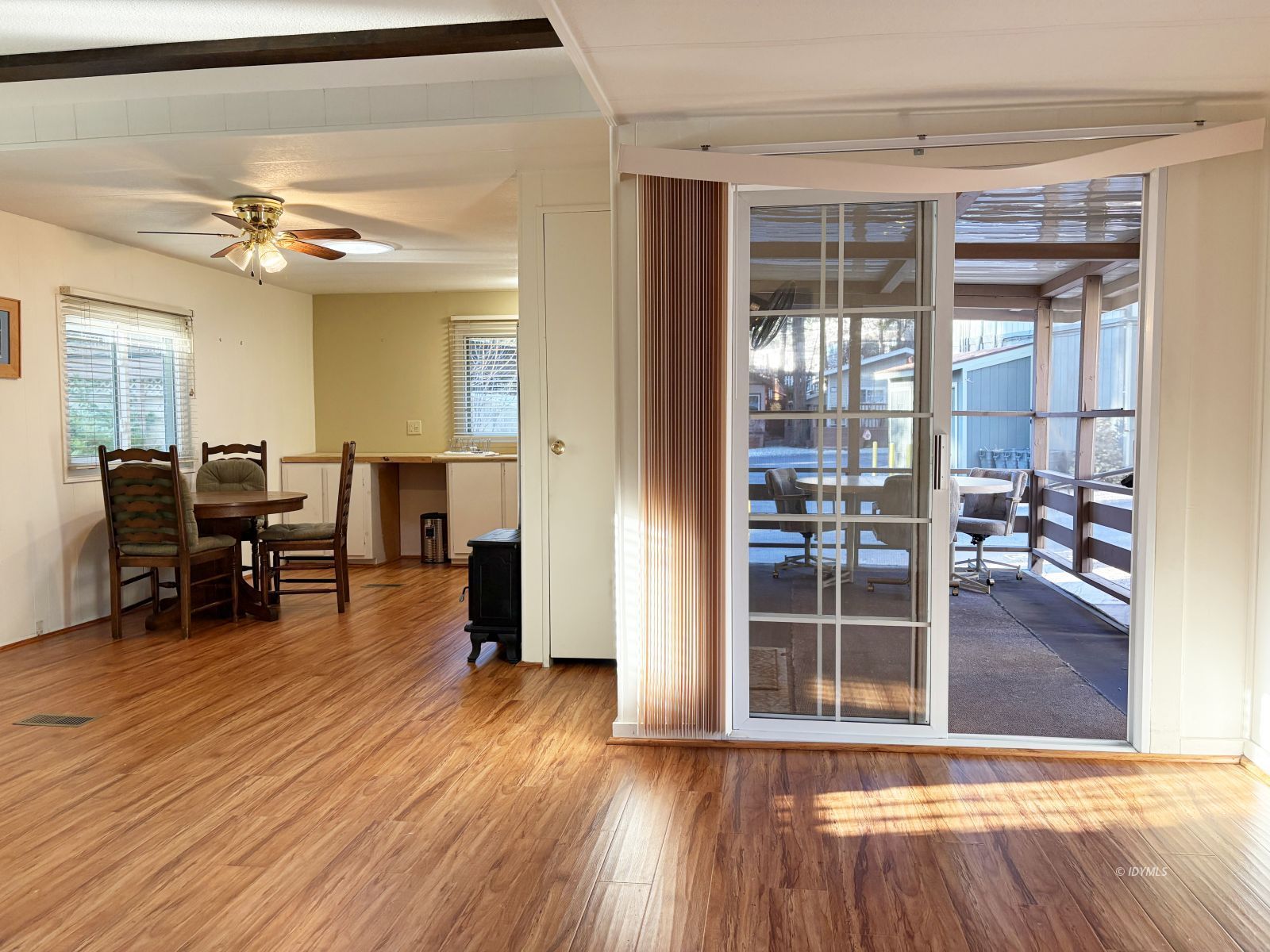 25955 Highway 243, Unit 25 Idyllwild, CA 92549 - Photo 8 of 38 a view of a livingroom with furniture and wooden floor