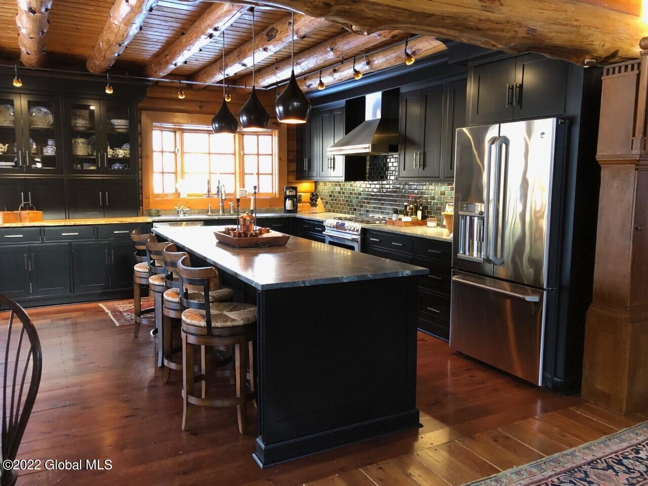175 Henry Wescott Road Thurman, NY 12885 - Photo 15 of 55 Kitchen with island