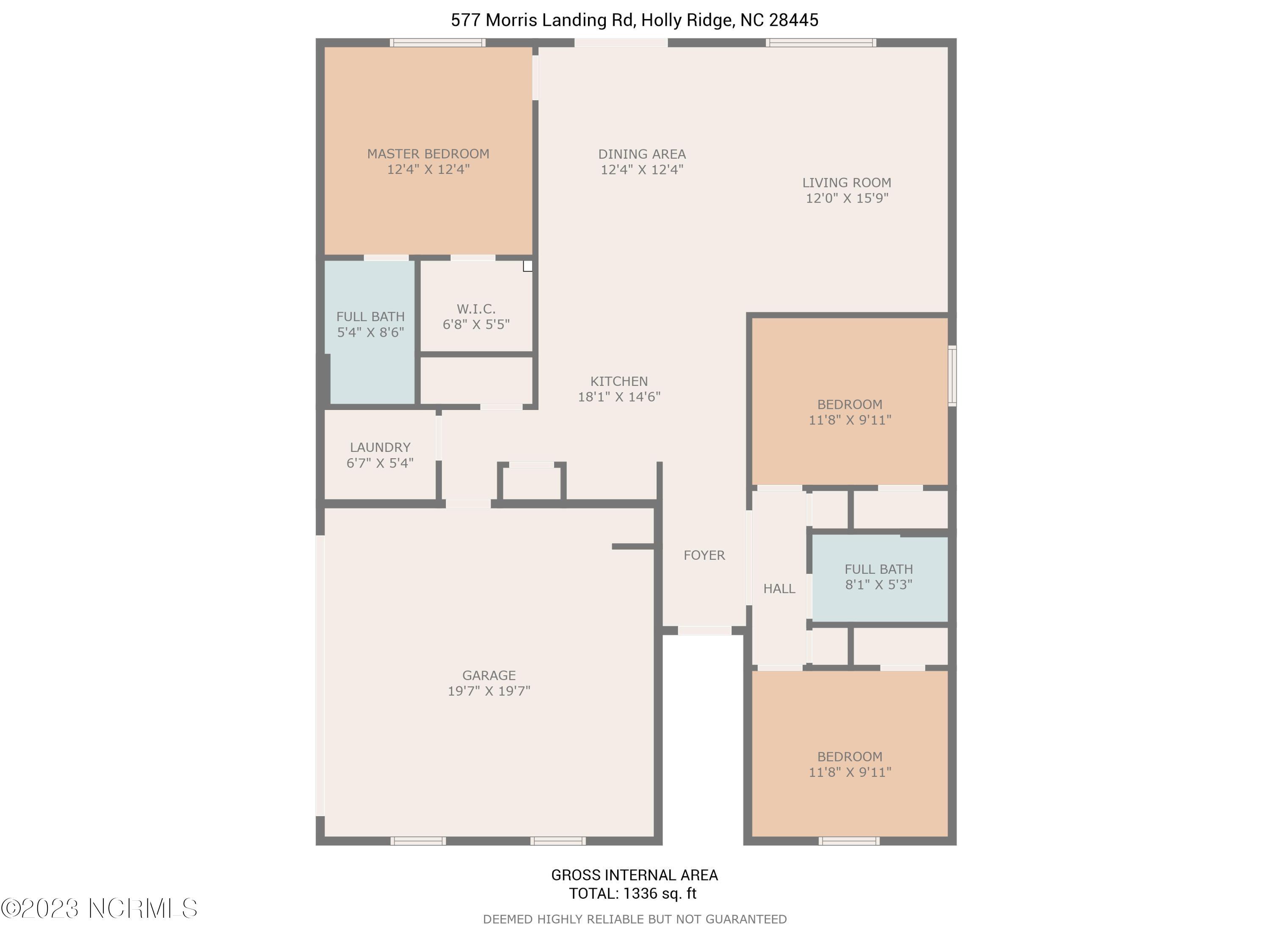 577 Morris Landing Road Holly Ridge, NC 28445 - Photo 25 of 25 FLOOR-PLAN