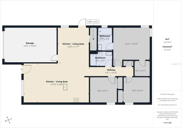 a picture of a floor plan