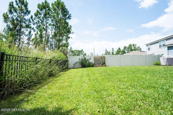a view of an outdoor space with a lake view