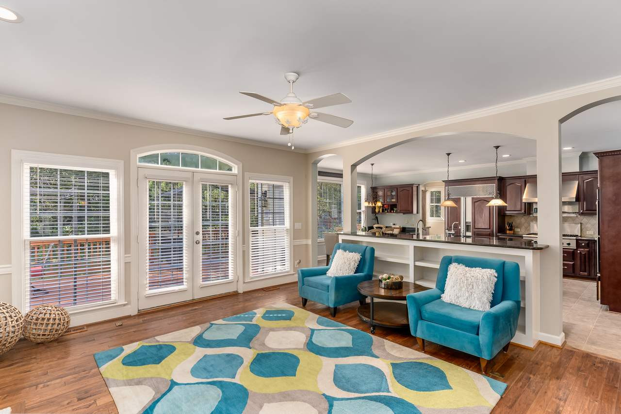 12419 Canolder Street Raleigh, NC 27614 - Photo 7 of 29 Don't you just LOVE the open concept of this room? Family ROom