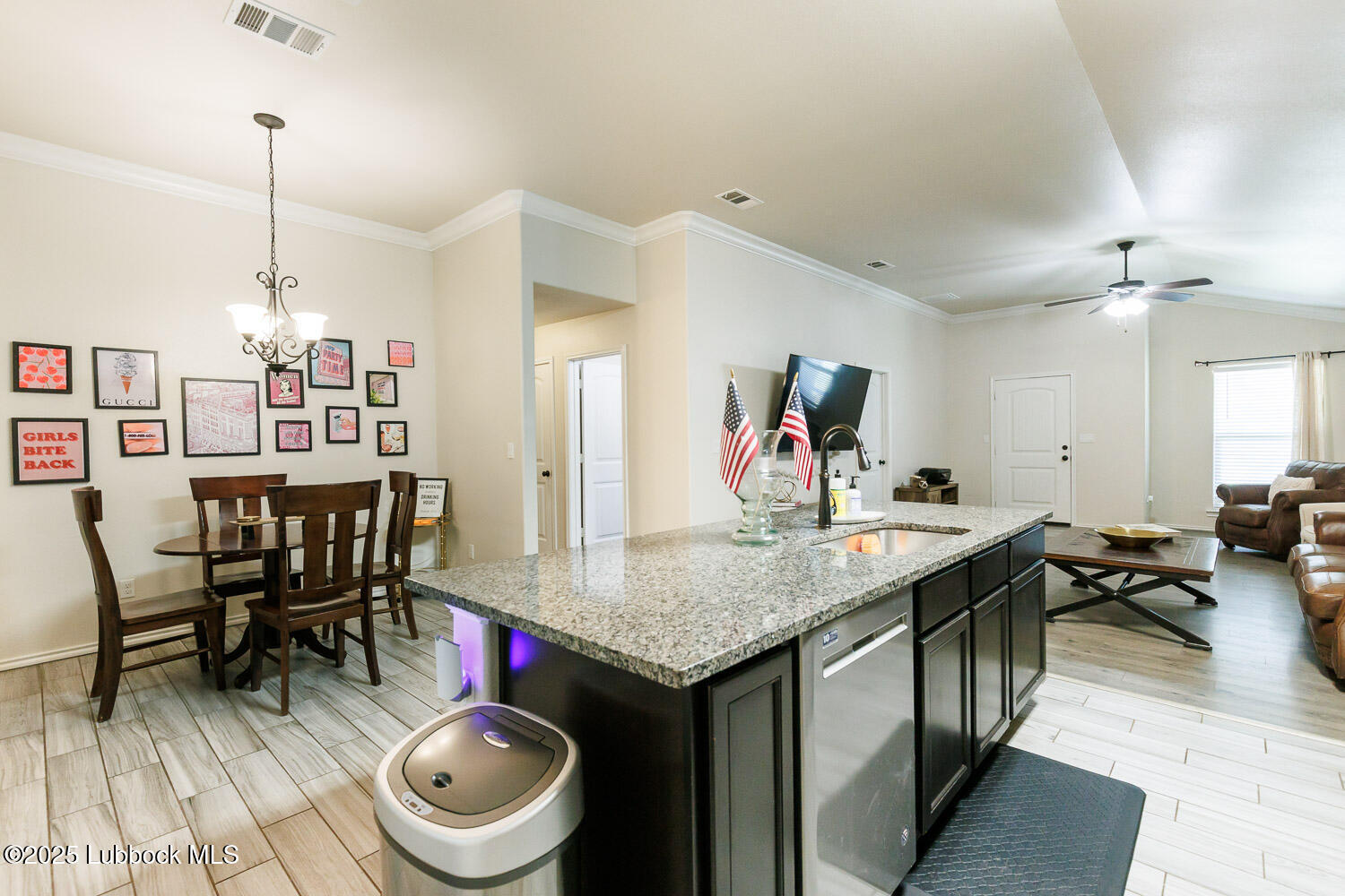 7404 105th Street Lubbock, TX 79424 - Photo 19 of 53 Kitchen Open to Eating Area