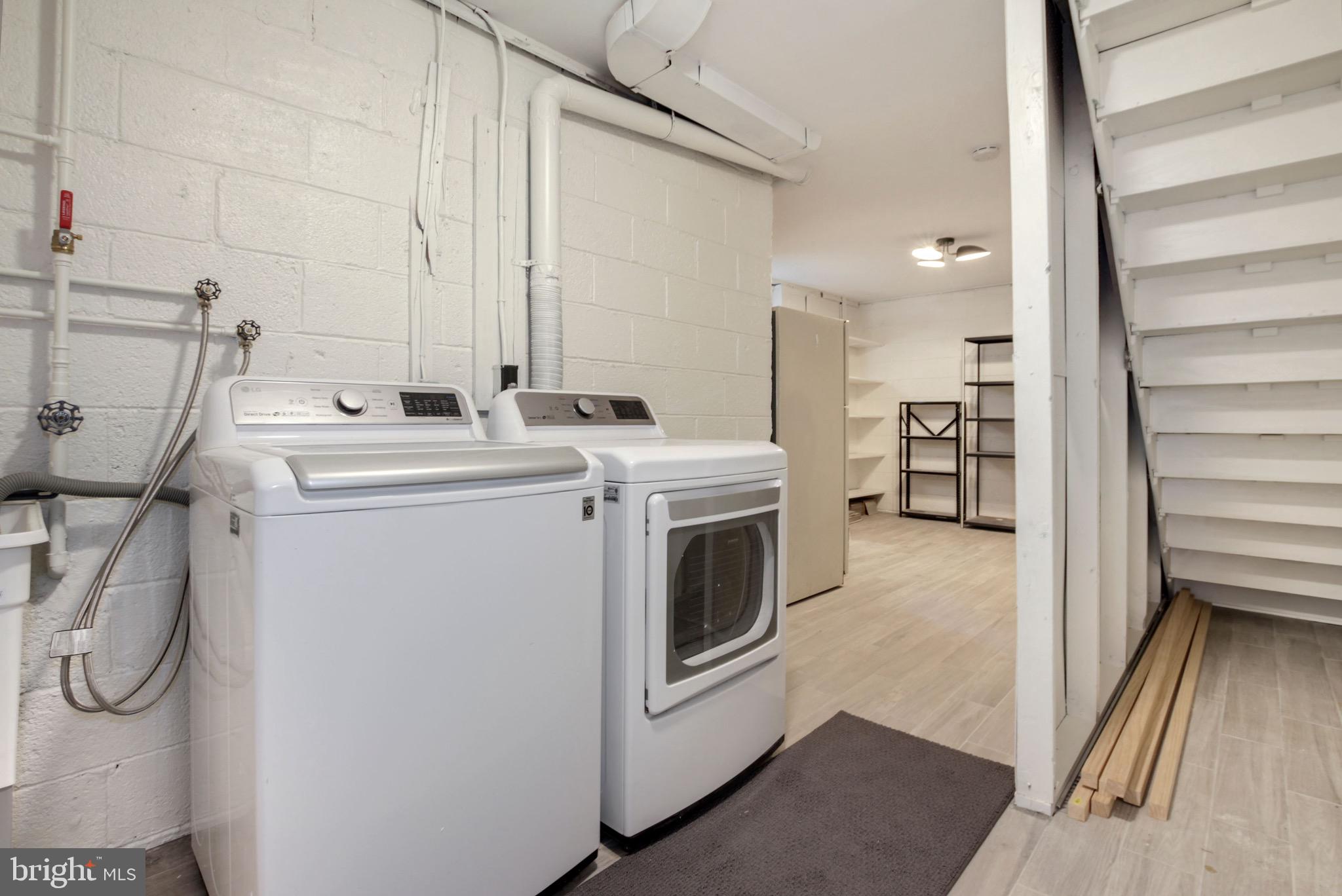 11207 Lombardy Road Silver Spring, MD 20901 - Photo 28 of 32 Renovated Storage Area with Washer/Dryer