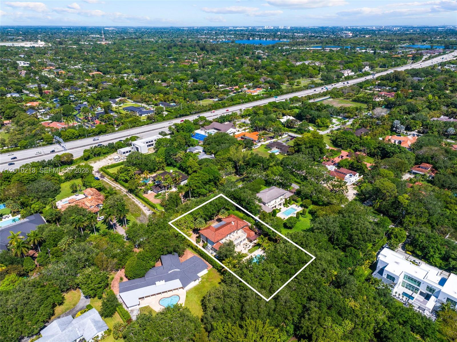 6905 Southwest 75th Avenue Miami, FL 33143 - Photo 81 of 85 an aerial view of a city