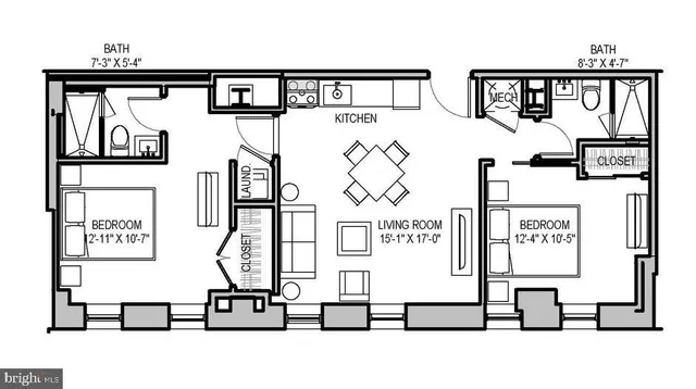 $3,650 | 135 South 19th Street, Unit 407, Philadelphia, PA 19103