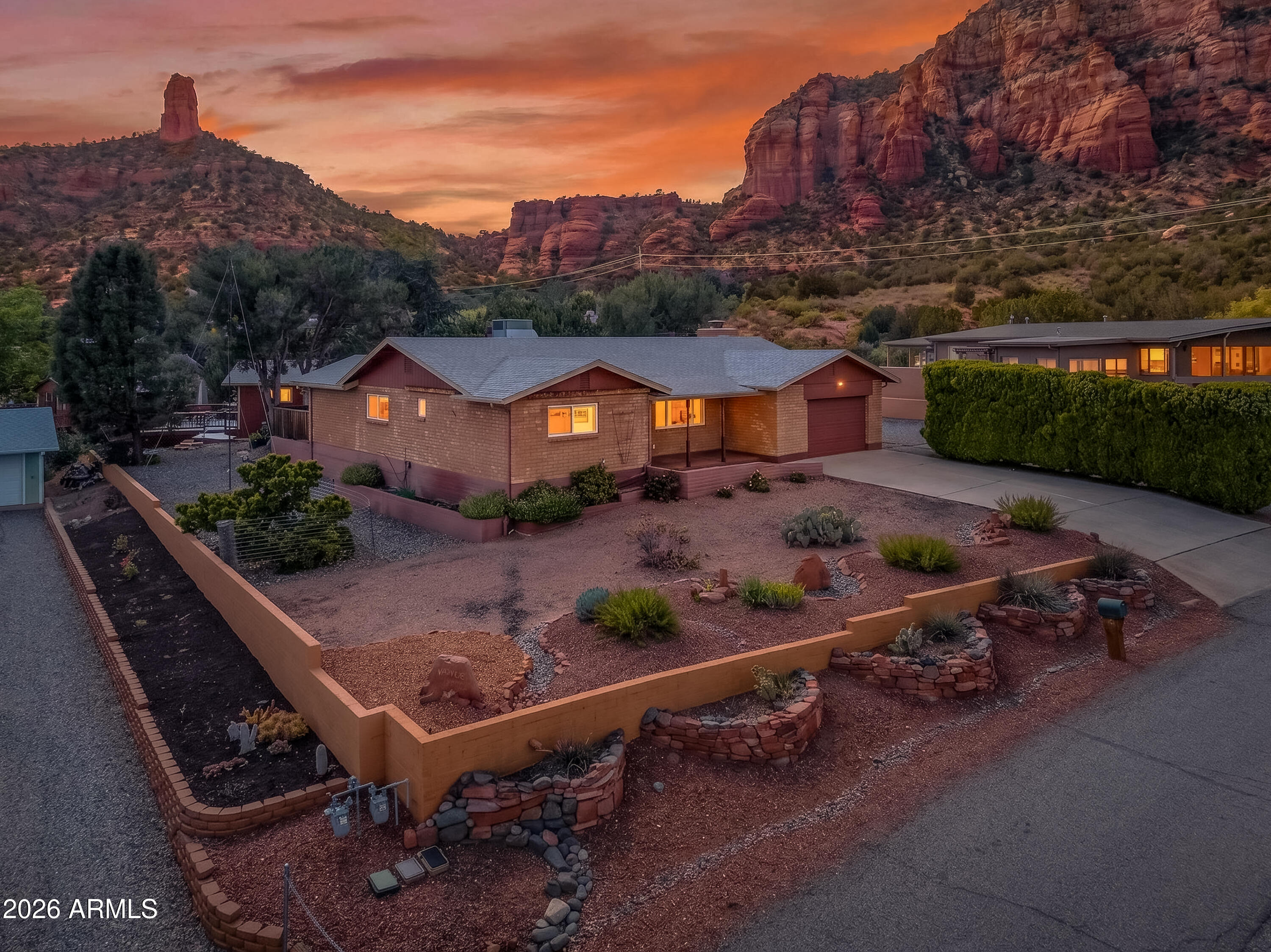 155 Meander Way Sedona, AZ 86336 - Photo 1 of 49 155 Meander Way Sedona AZ_Twilight-1