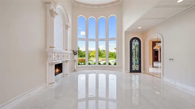 a view of front door with entryway