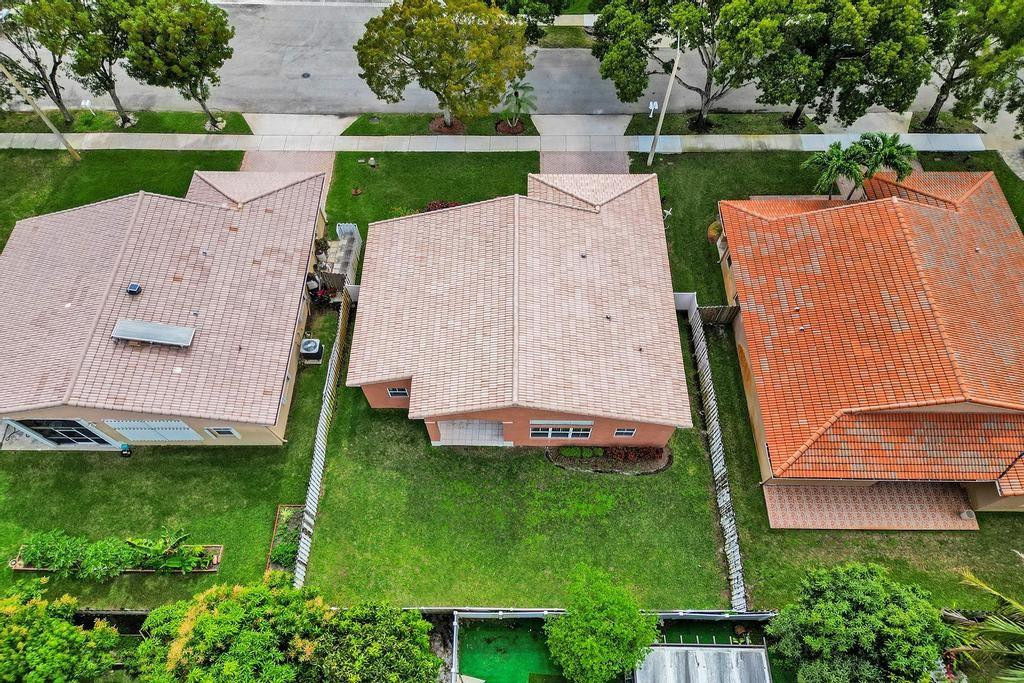 13175 Southwest 24th Street Miramar, FL 33027 - Photo 2 of 66 Aerial view of backyard.