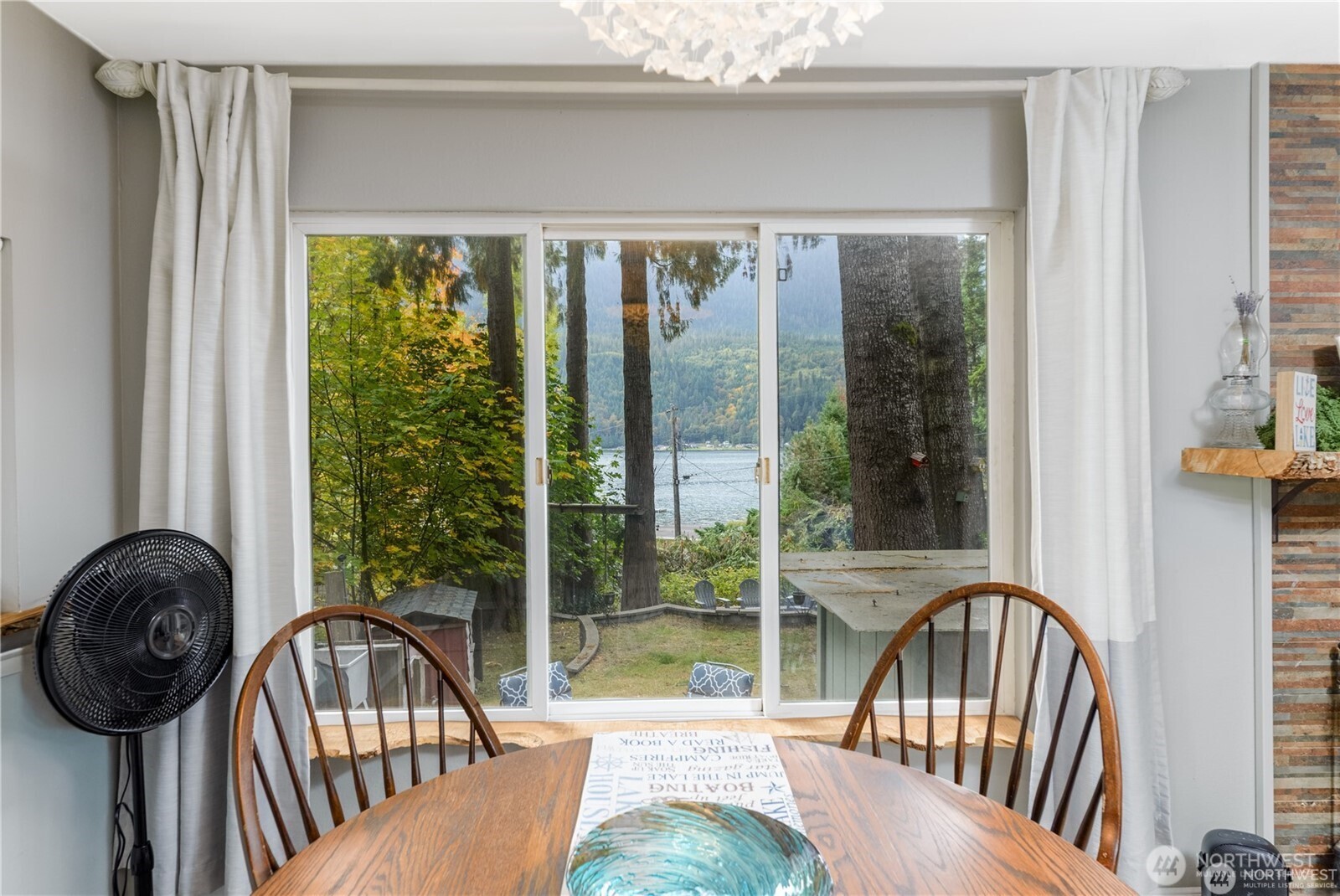 17 Thompson Point Road Port Angeles, WA 98363 - Photo 5 of 24 a view of a balcony with outside view