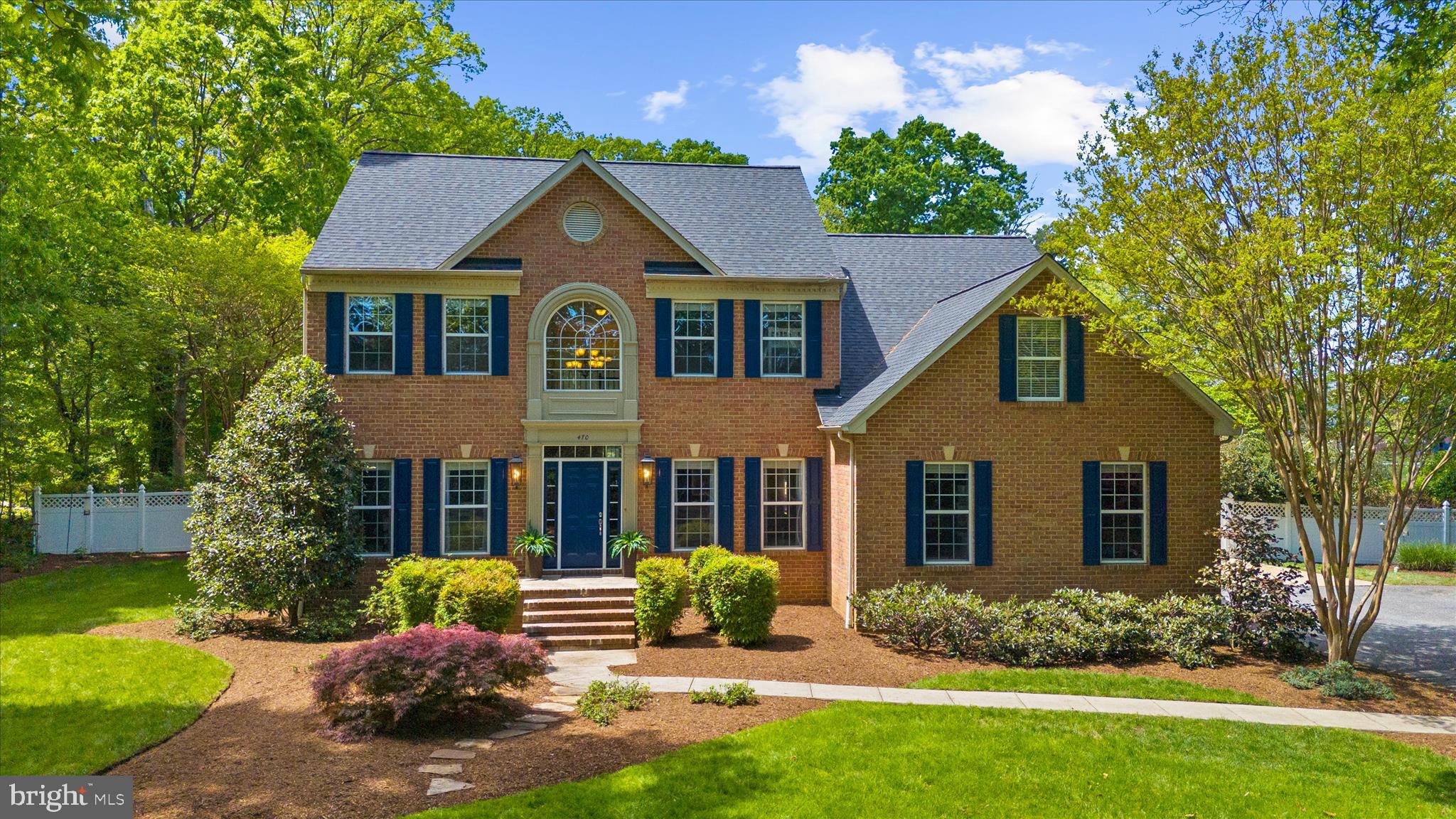 470 Jumpers Hole Road Severna Park, MD 21146 - Photo 1 of 72 front view of a house with a yard