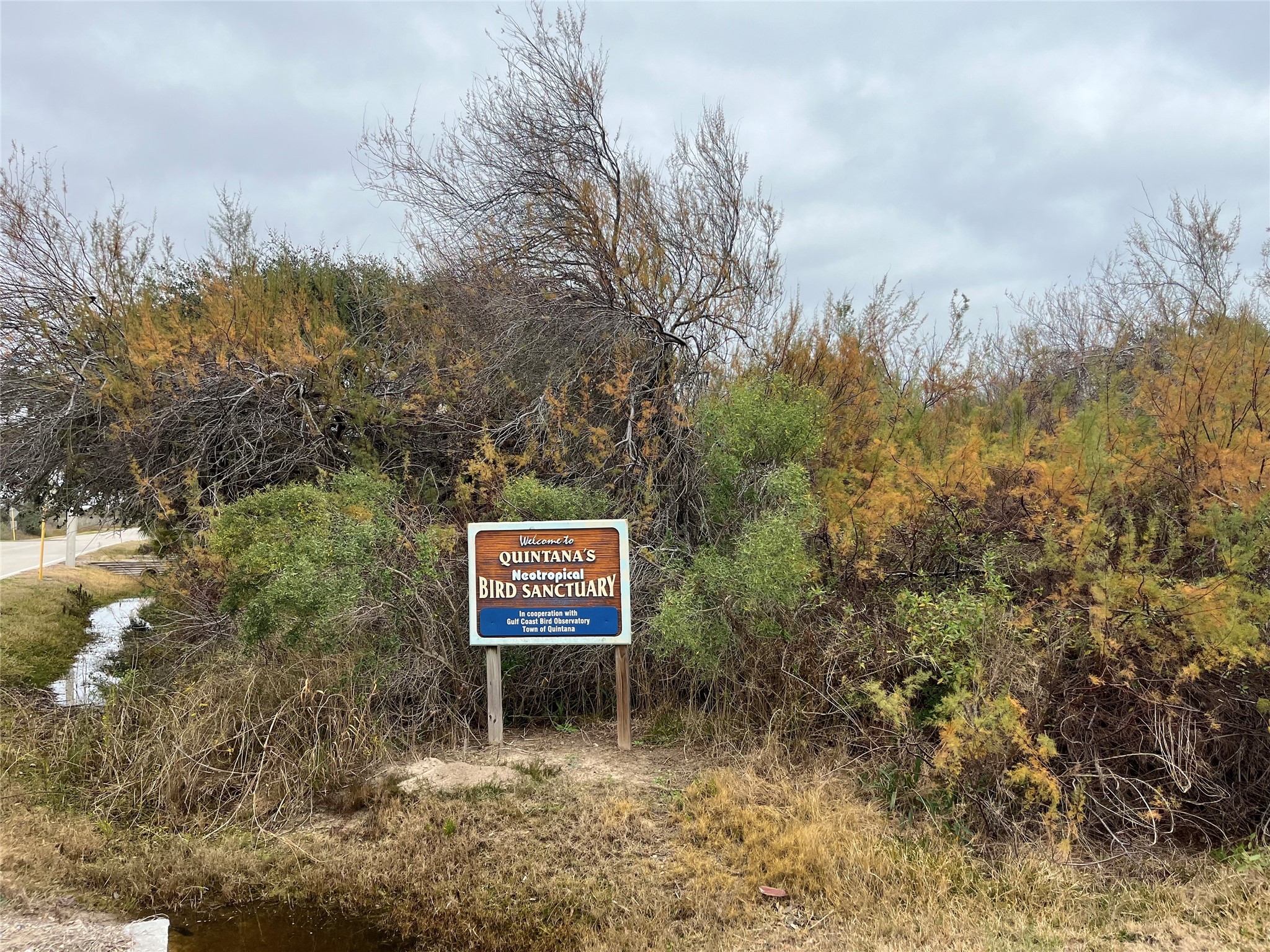 Tbd Tbd Kastl Street Freeport, TX 77541 - Photo 14 of 14 a sign that is sitting in the middle of a yard