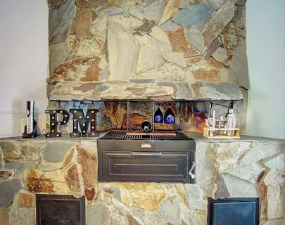 a view of open kitchen