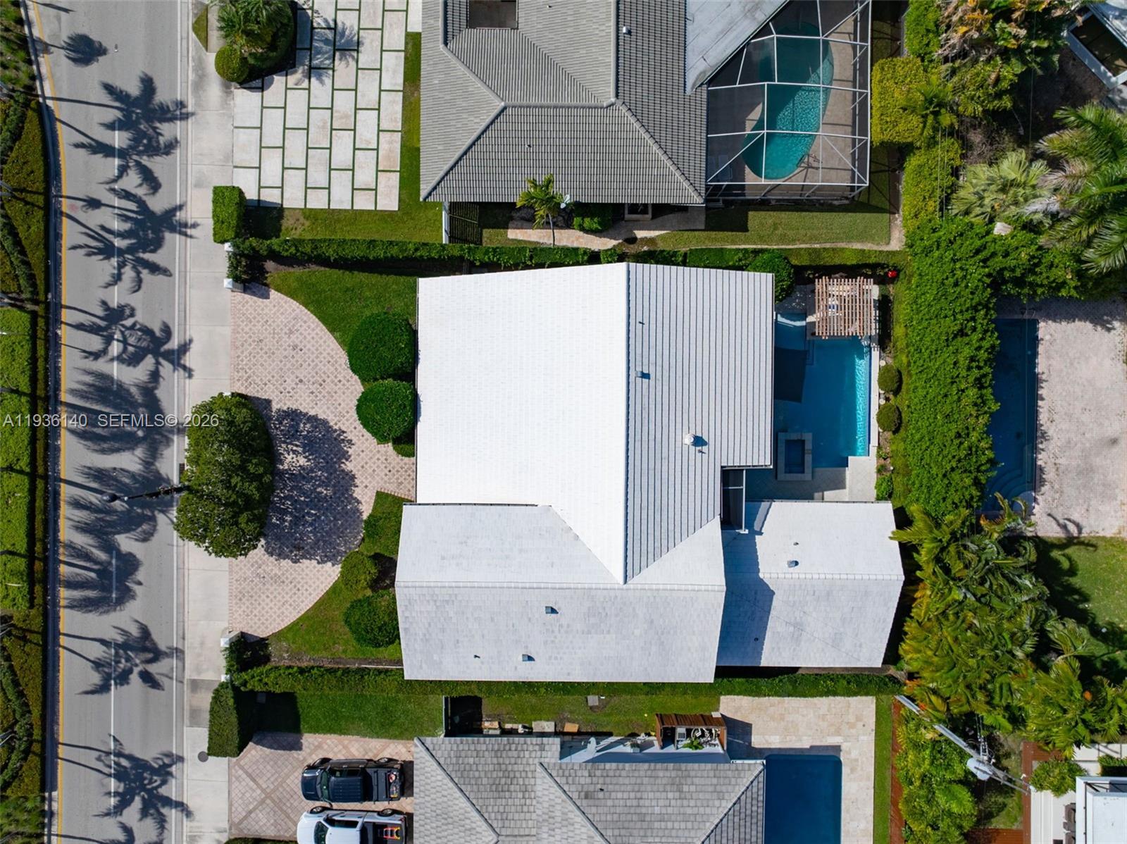 1251 Kane Concourse Bay Harbor Islands, FL 33154 - Photo 49 of 52 an aerial view of multiple houses with a yard
