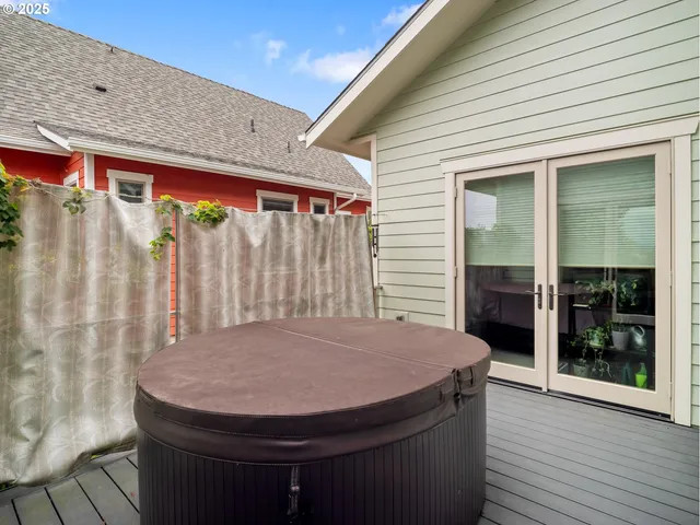 an outdoor view from balcony