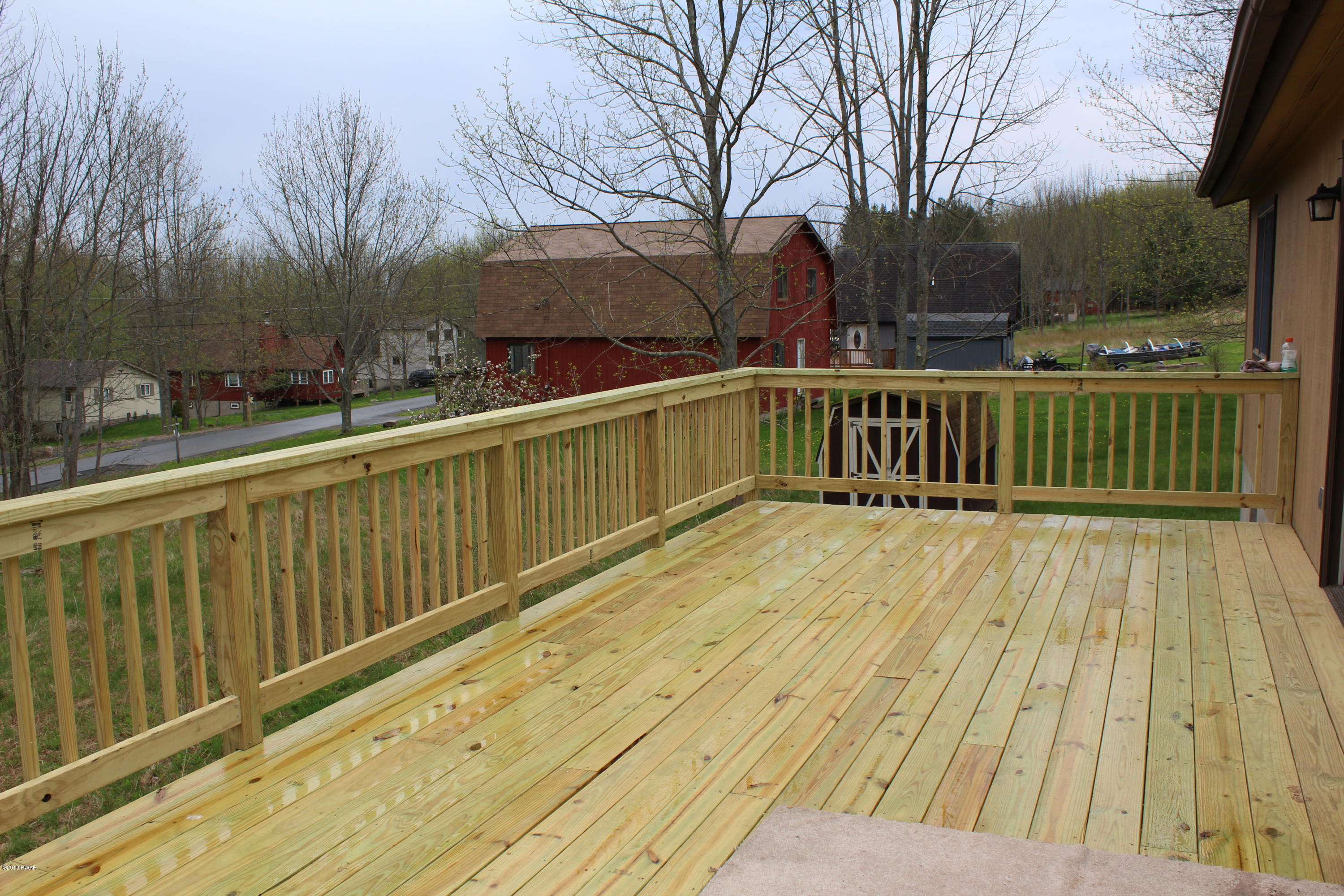 1571 Ridgeview Drive Lake Ariel, PA 18436 - Photo 30 of 36 super new deck