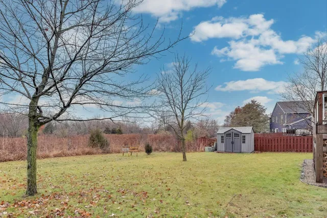a view of a green field