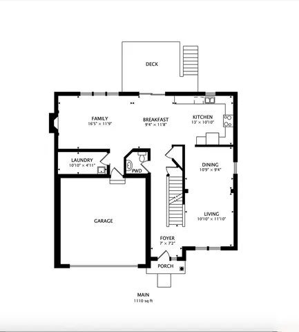 a picture of a floor plan