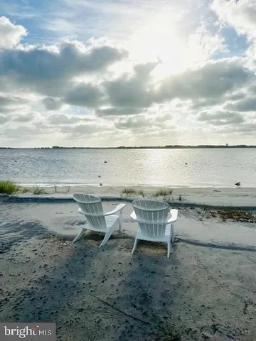 a view of an ocean and beach
