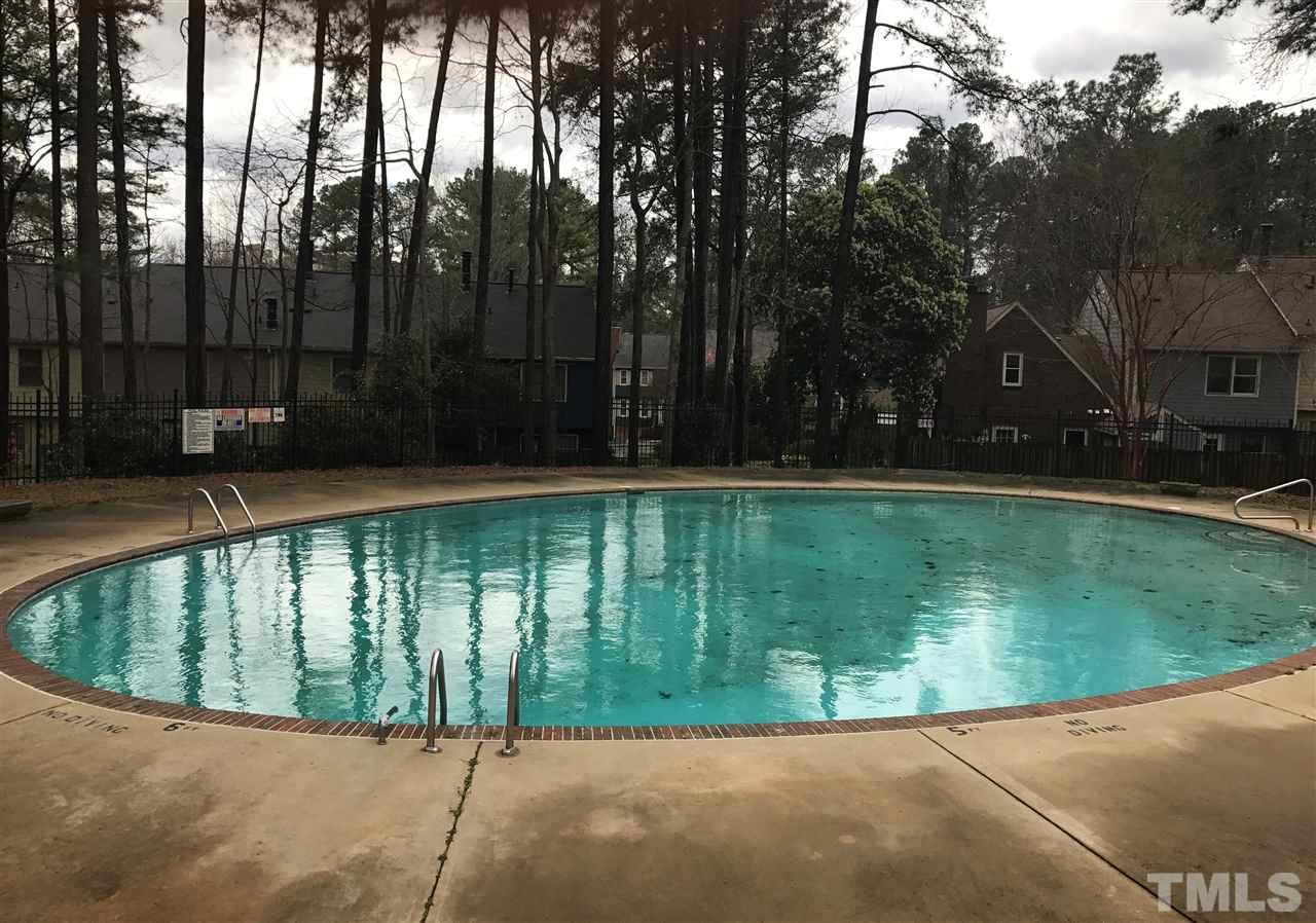 5501 Hamstead Crossing Raleigh, NC 27612 - Photo 25 of 25 a view of swimming pool from a outdoor space