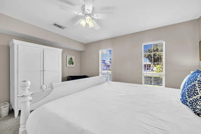 a view of a balcony with an outdoor space