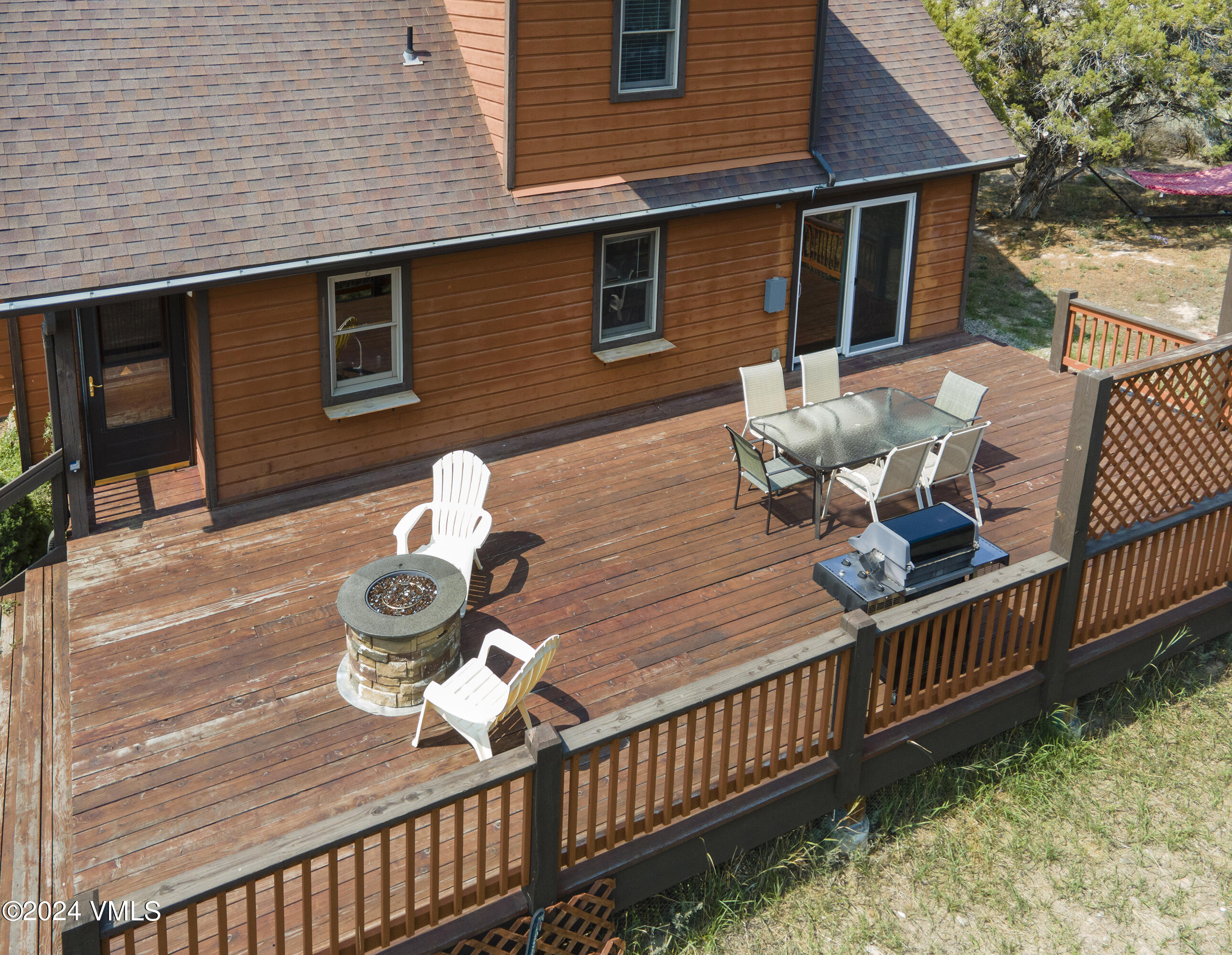 490 Neilson Gulch Road Eagle, CO 81631 - Photo 43 of 55 a view of a deck with wooden fence