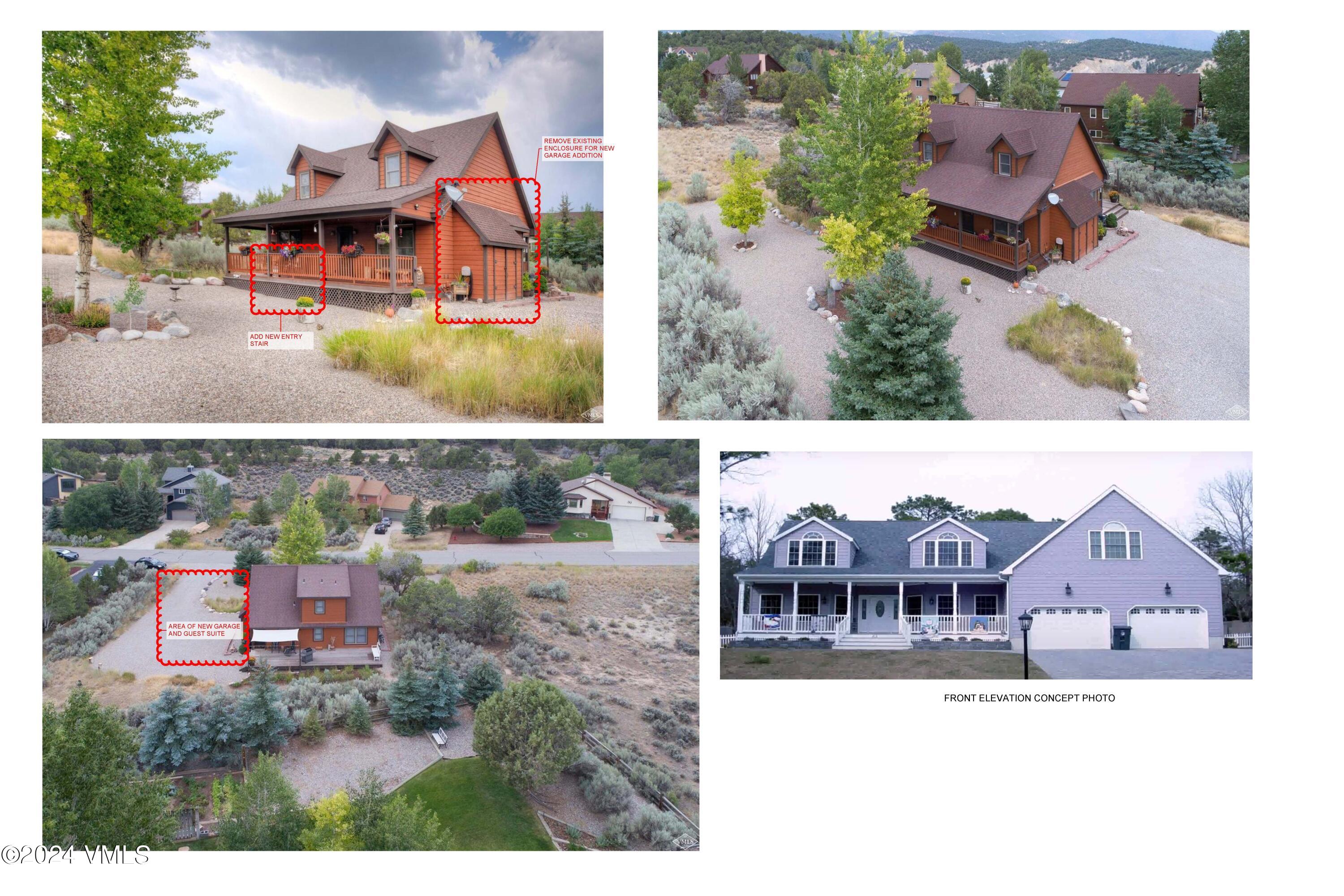 490 Neilson Gulch Road Eagle, CO 81631 - Photo 49 of 55 an aerial view of a house with outdoor space