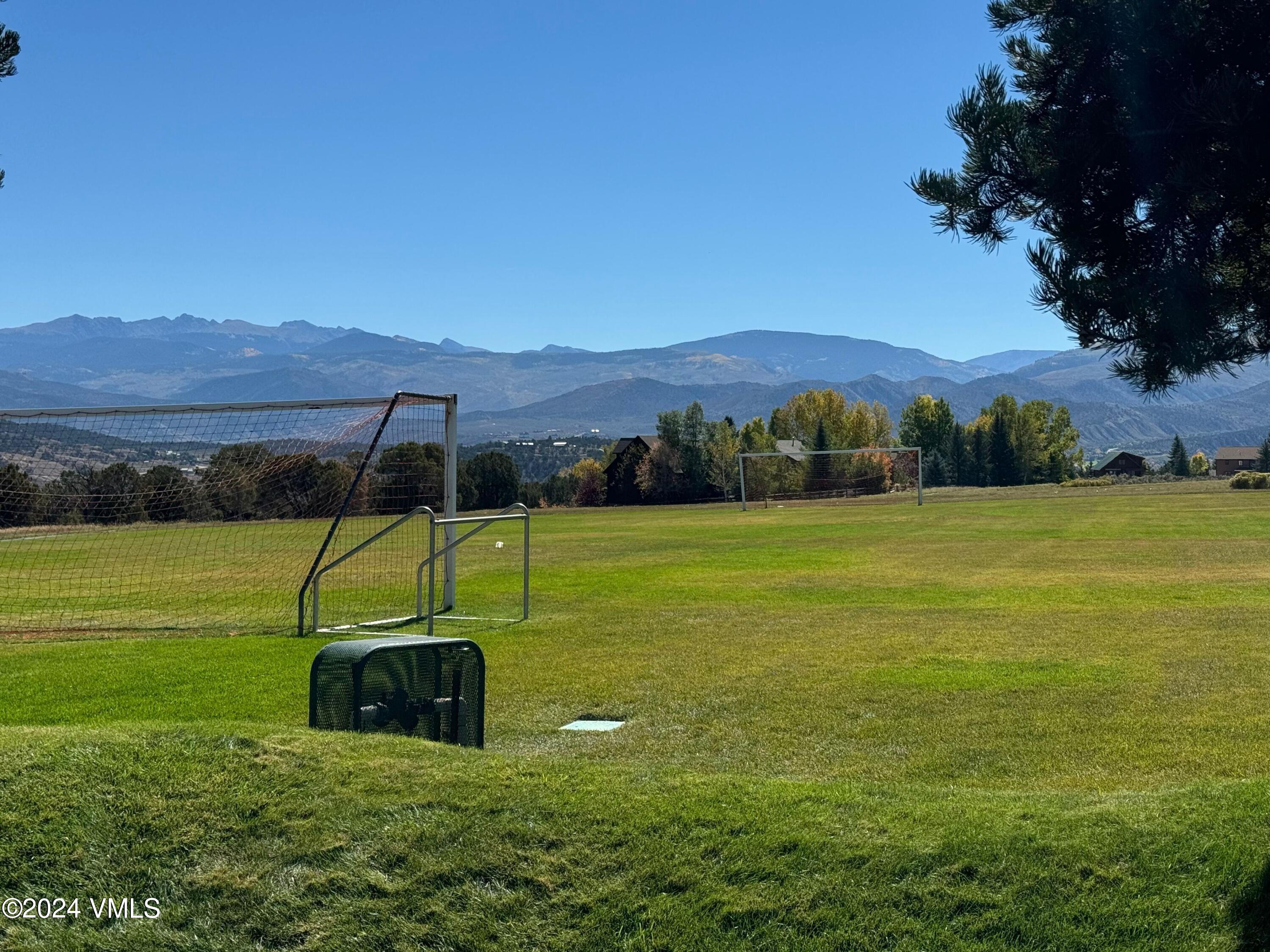 490 Neilson Gulch Road Eagle, CO 81631 - Photo 50 of 55 Soccer Field with Sawatch Range