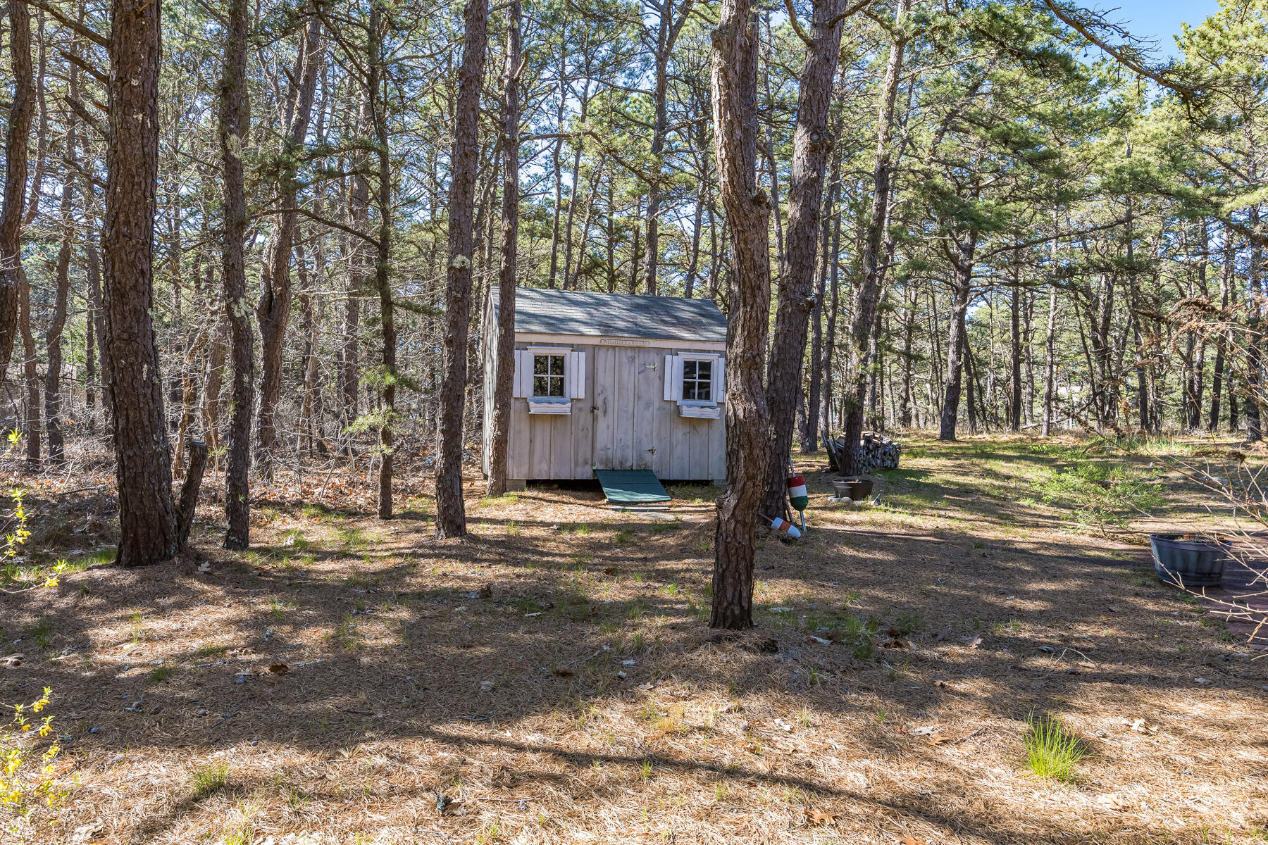 35 Sea Pine Road Wellfleet, MA 02667 - Photo 32 of 36 a view of a house with a tree in front