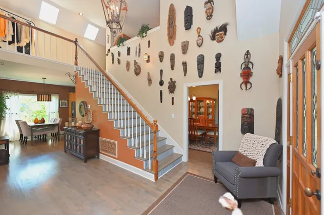a view of a living room and a balcony
