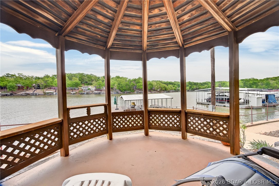 2293 Standing Rock Road Camdenton, MO 65020 - Photo 78 of 99 What a lovely View from the Inside of the Gazebo &