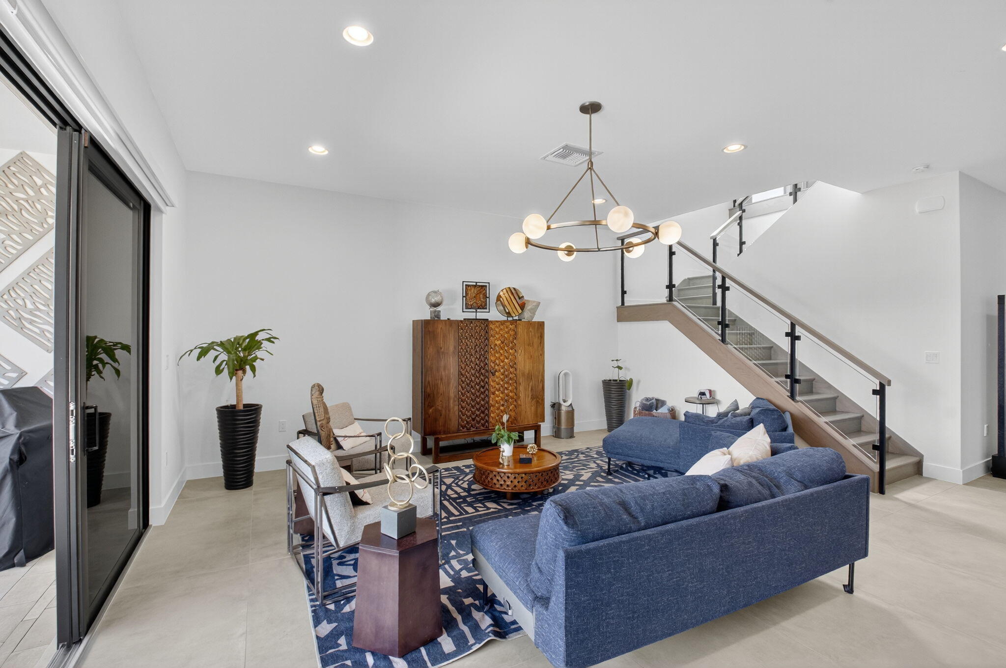 8573 Apple Falls Lane Boca Raton, FL 33496 - Photo 20 of 102 a living room with furniture and wooden floor