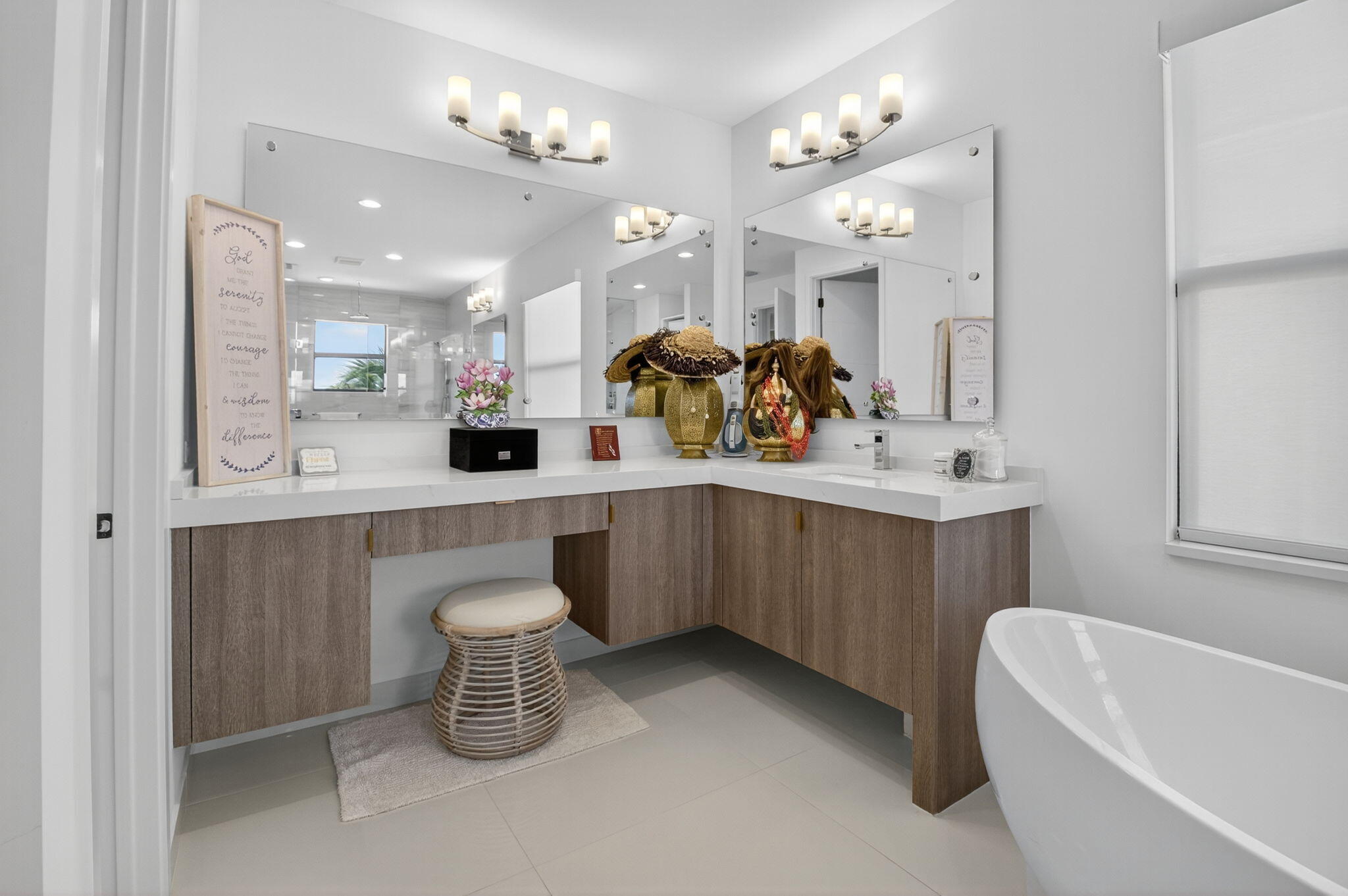 8573 Apple Falls Lane Boca Raton, FL 33496 - Photo 36 of 102 a bathroom with a sink a toilet and mirror