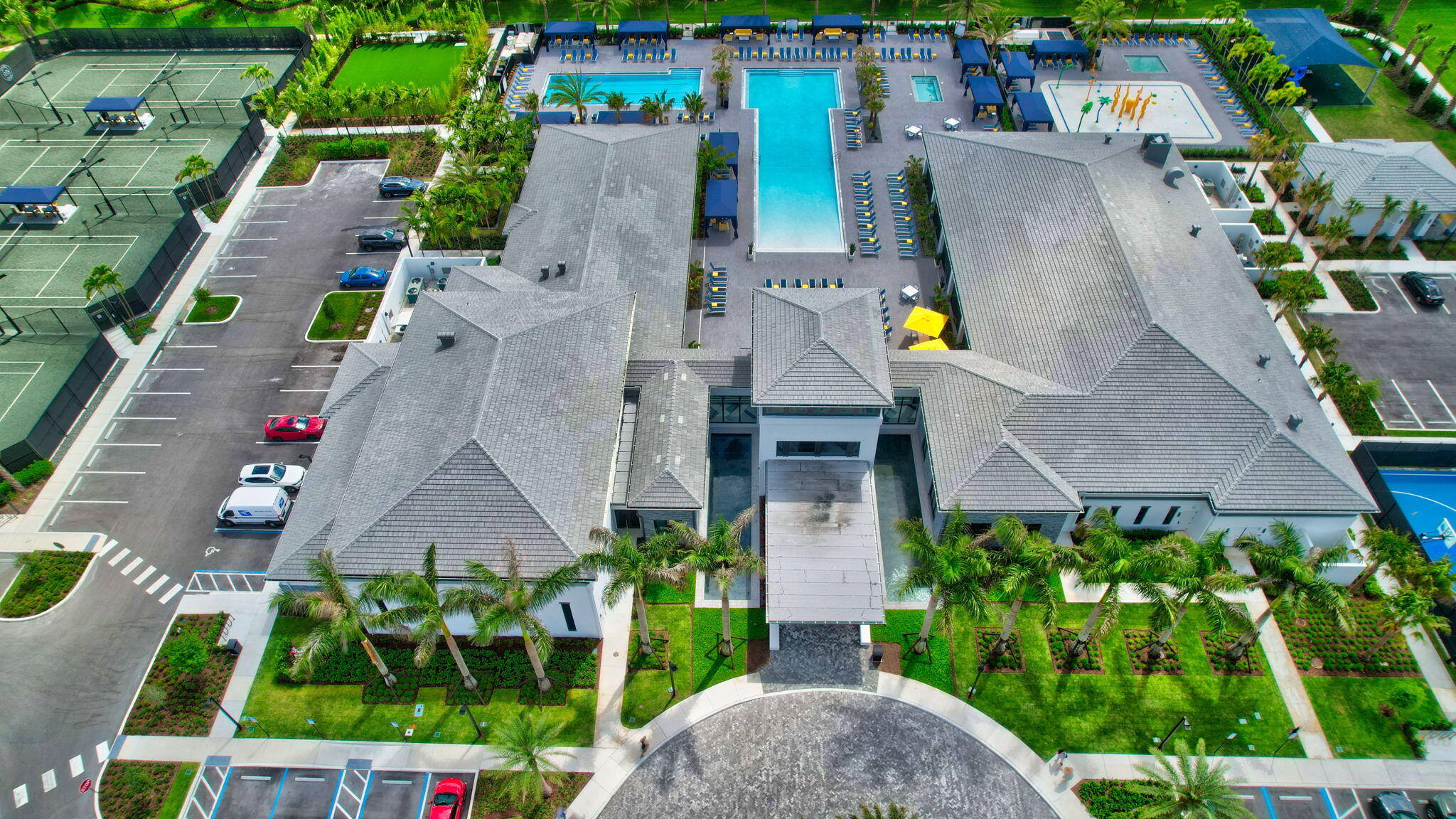 8573 Apple Falls Lane Boca Raton, FL 33496 - Photo 72 of 102 an aerial view of multiple houses with yard