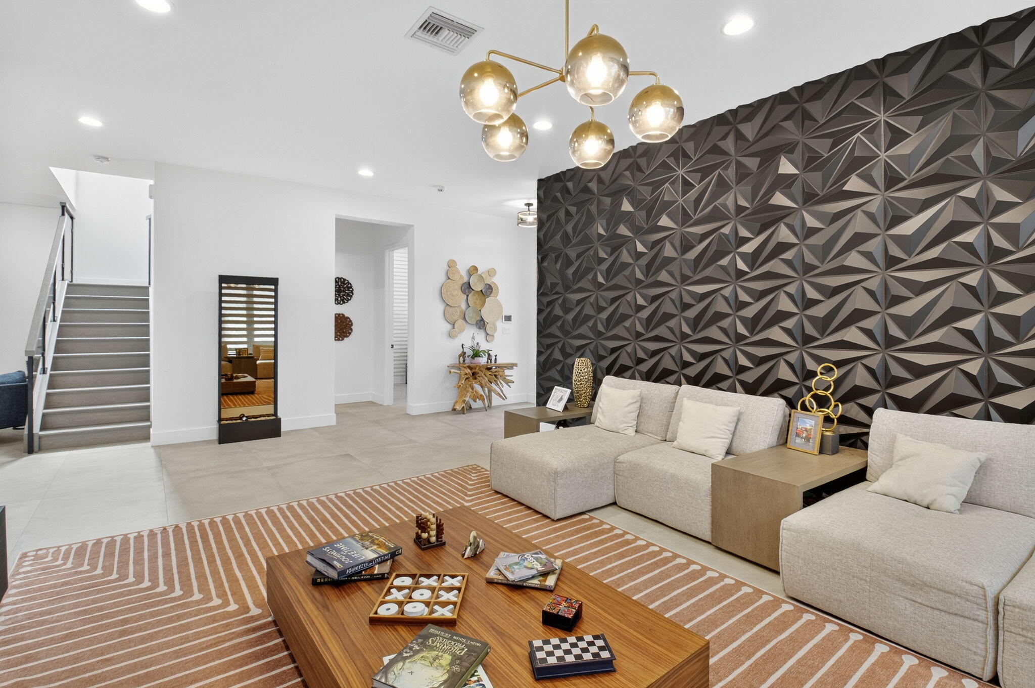 8573 Apple Falls Lane Boca Raton, FL 33496 - Photo 8 of 102 a living room with furniture and wooden floor