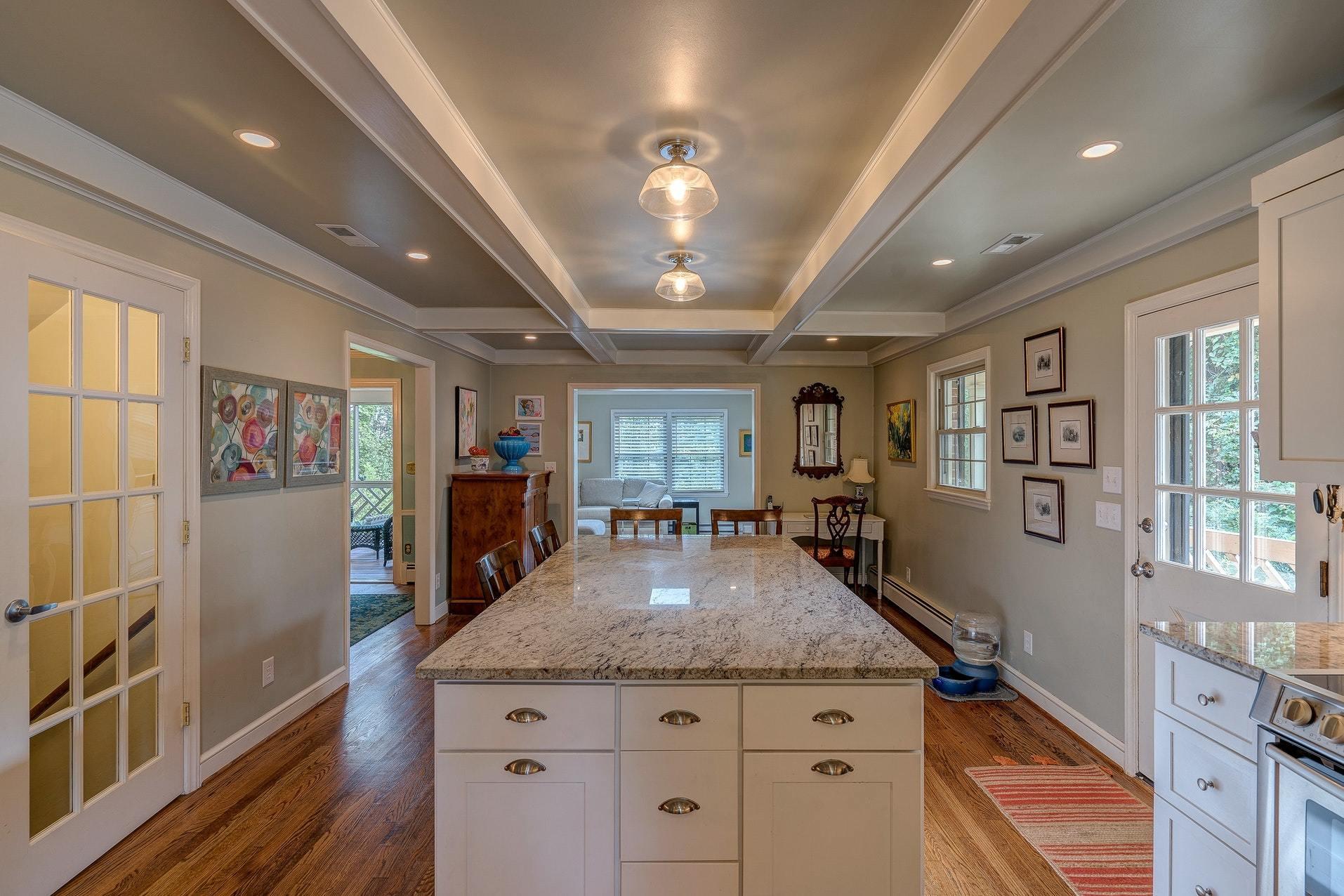 209 Parkcrest Road Southwest Roanoke, VA 24014 - Photo 21 of 48 a view of kitchen with cabinets and wooden floor