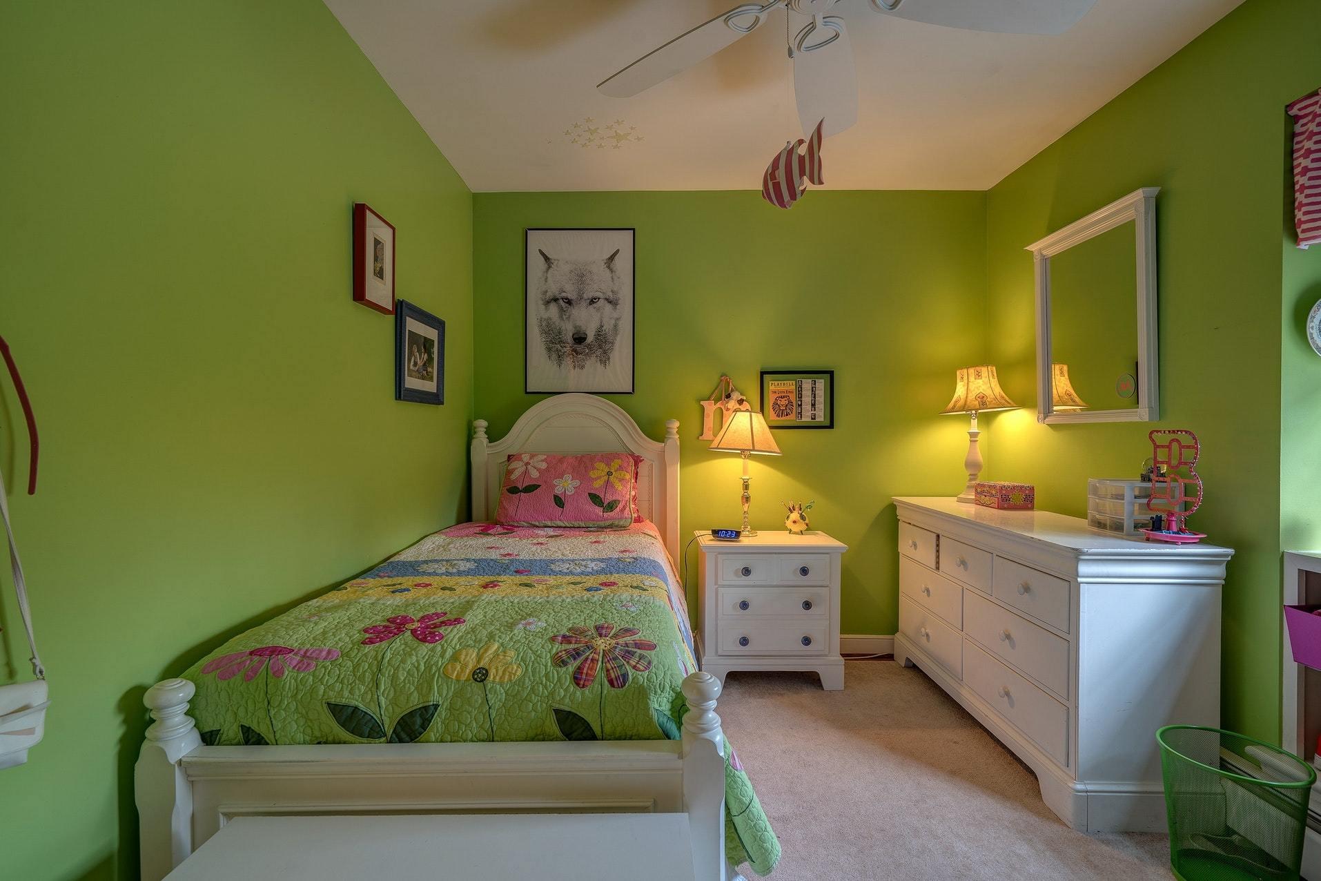 209 Parkcrest Road Southwest Roanoke, VA 24014 - Photo 33 of 48 a bedroom with a bed and wooden floor