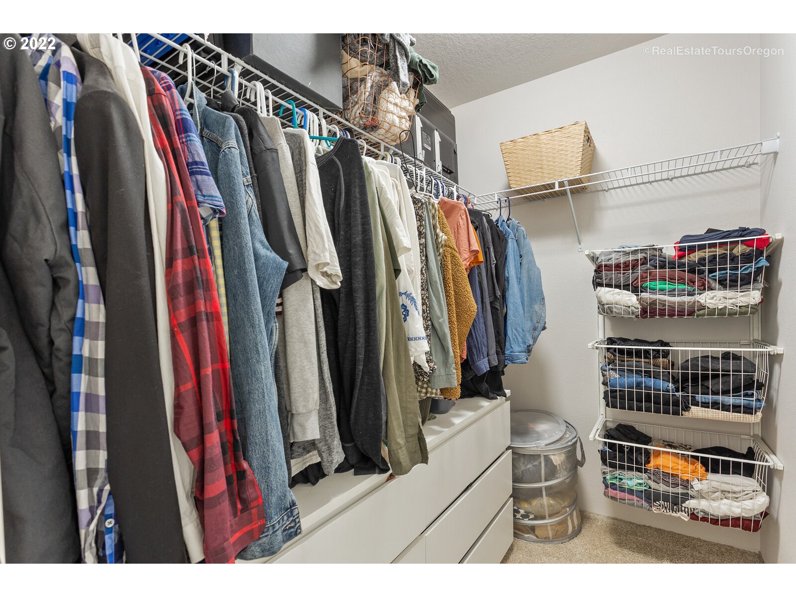2193 Southeast 16th Street Gresham, OR 97080 - Photo 26 of 32 a view of walk in closet with clothes and shoes