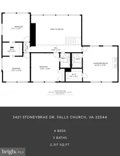 $1,295,000 | 3421 Stoneybrae Drive, Falls Church, VA 22044