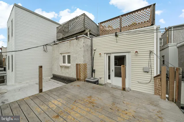 a view of a house with wooden floor