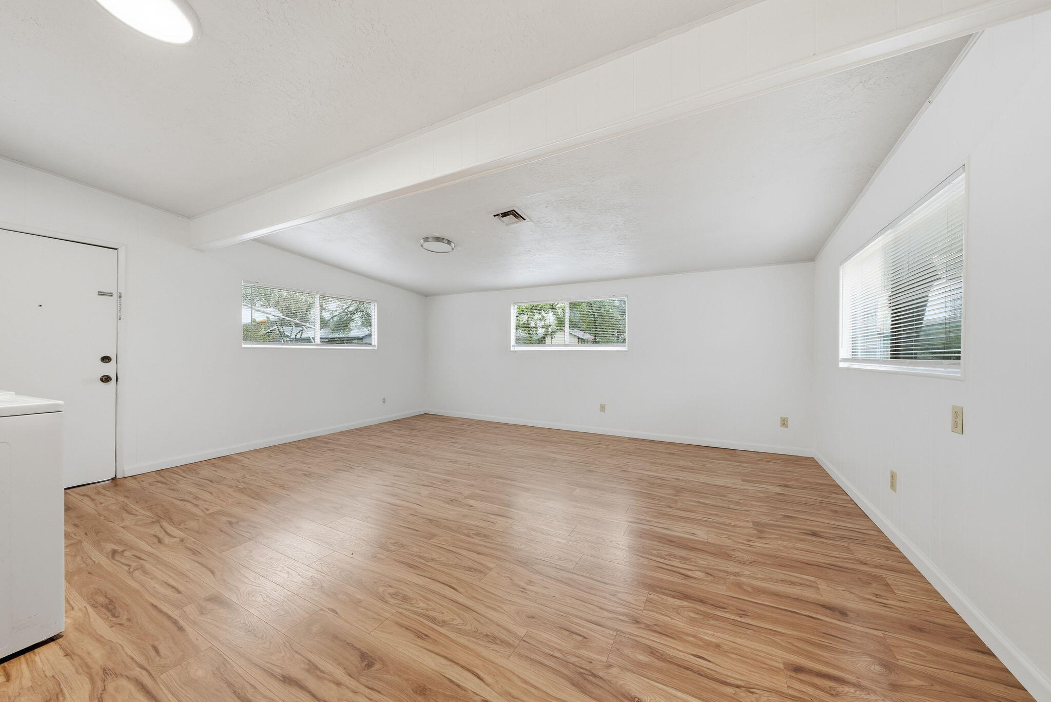 1717 Deer Creek Road Shasta Lake, CA 96019 - Photo 26 of 54 a view of empty room with wooden floor
