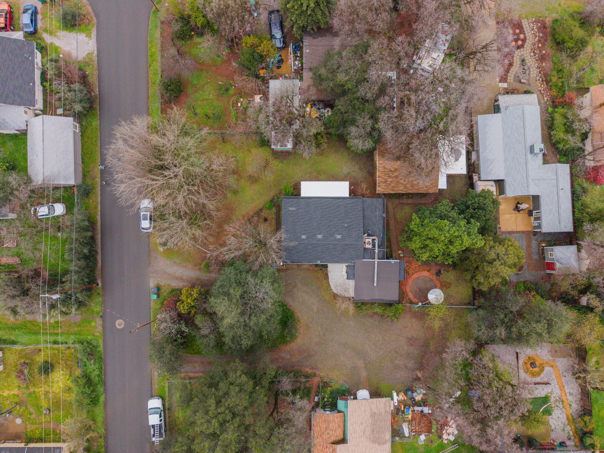 1717 Deer Creek Road Shasta Lake, CA 96019 - Photo 43 of 54 an aerial view of a house with outdoor space
